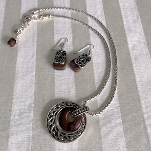 Brighton earrings and necklace set.